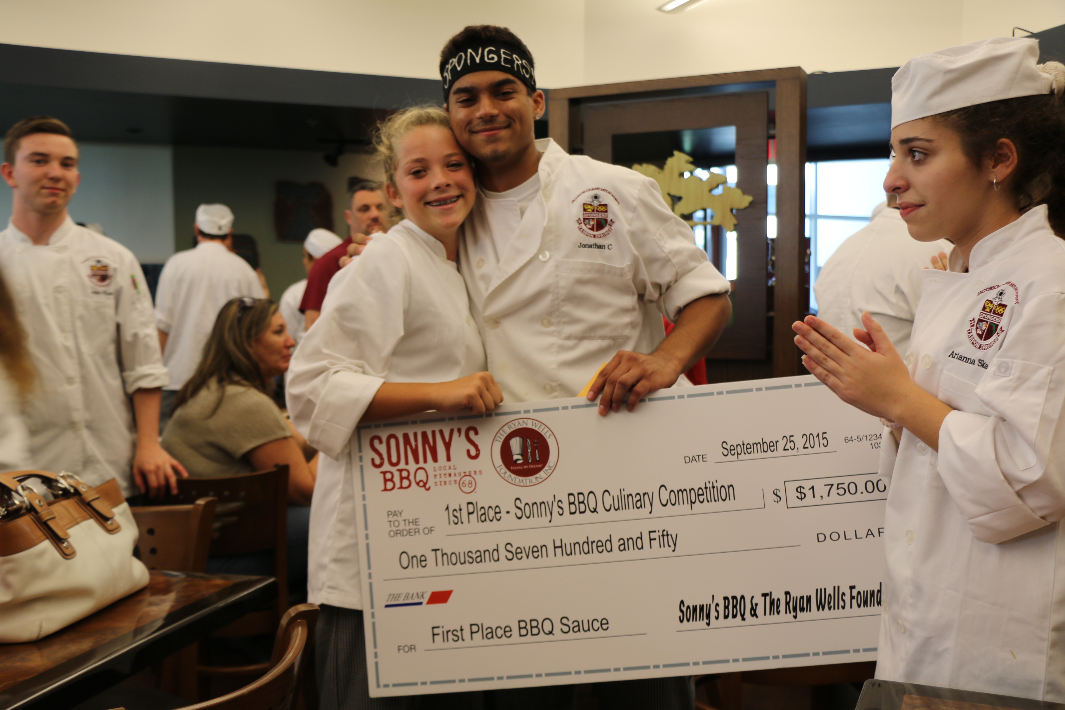 Sonny's BBQ Contest First Place Winners 